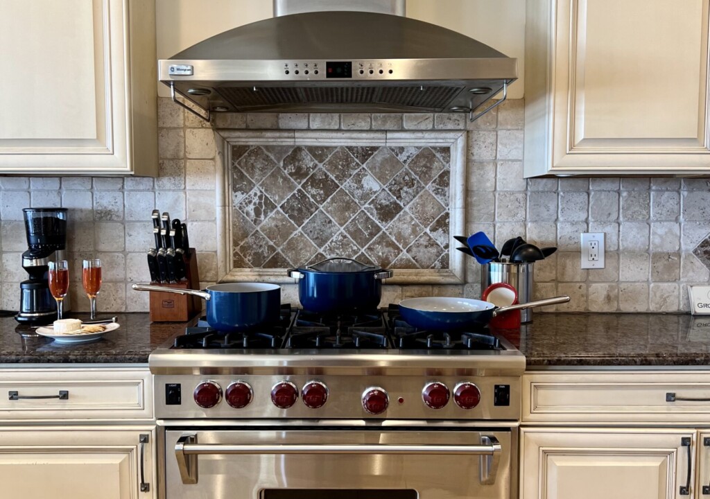 Chef's kitchen appliances