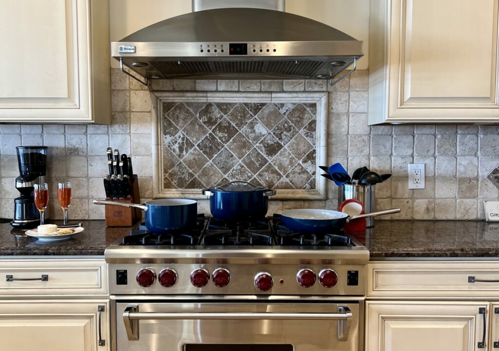 Chef's kitchen appliances